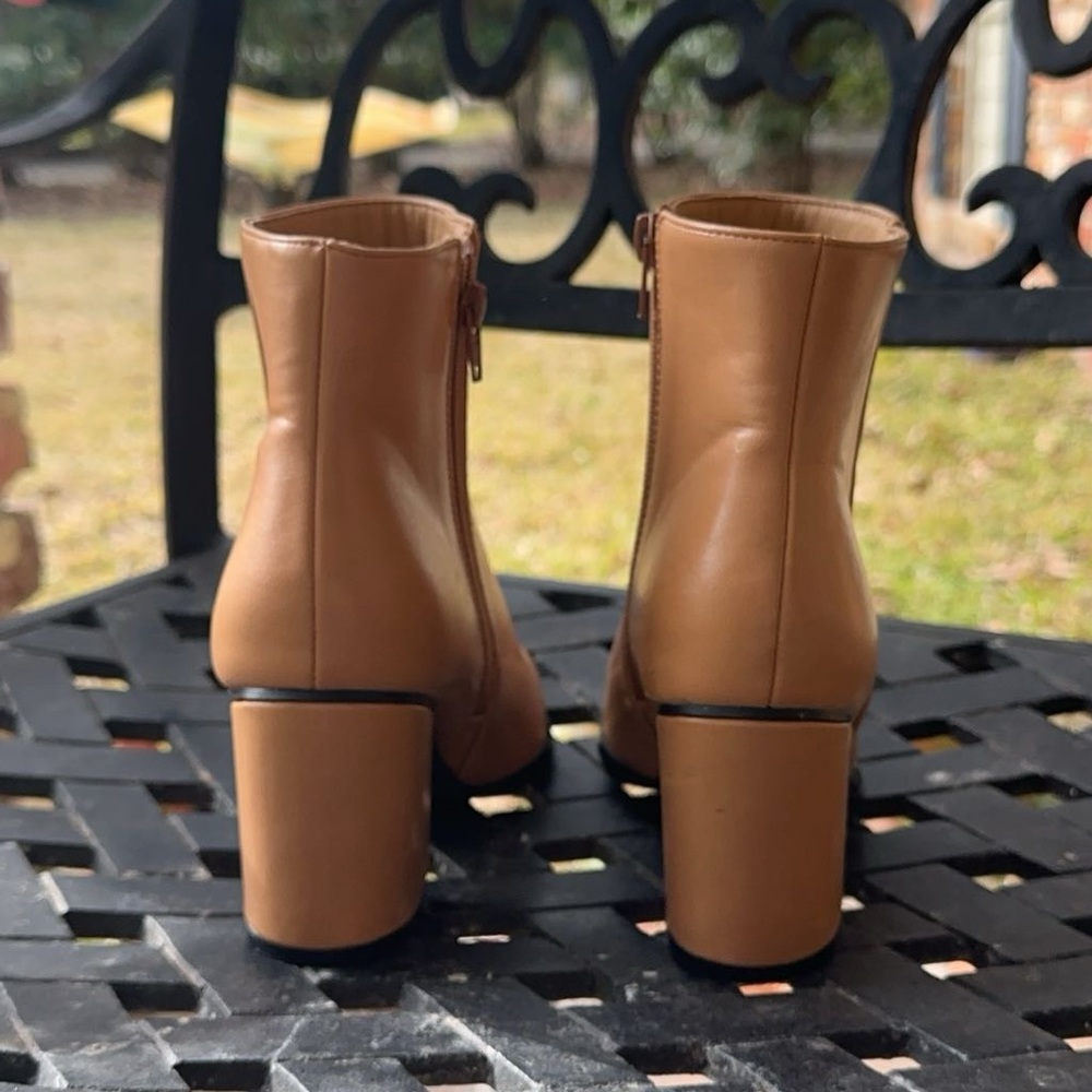 ShuShop VILMA Tan Booties—Size 7 - Picture 2 of 12